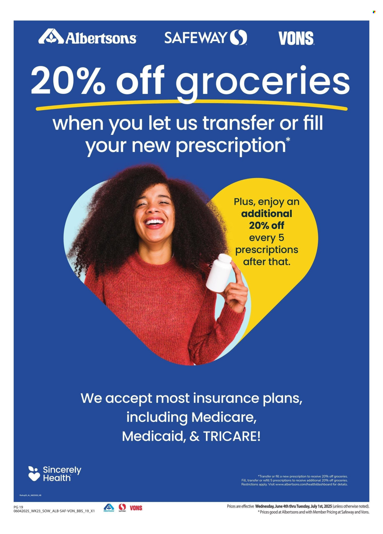 Albertsons ad - 06/04/2025 - 07/01/2025. Page 19