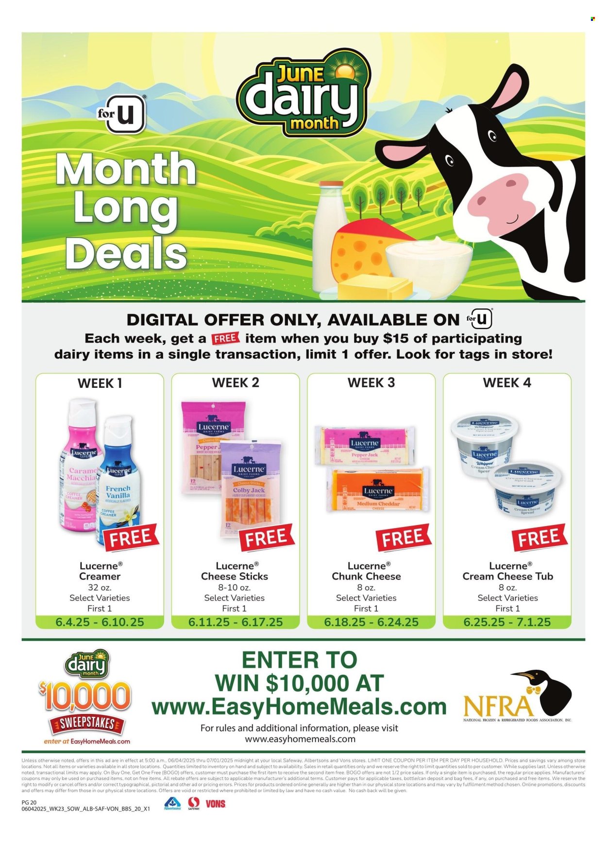 Albertsons ad - 06/04/2025 - 07/01/2025. Page 20