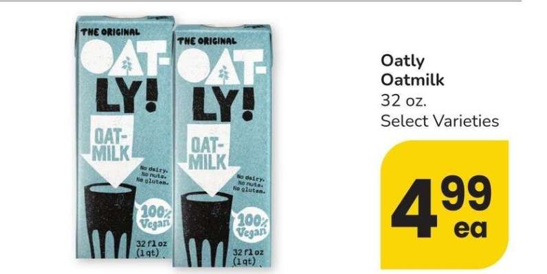 OATLY Oatmilk - 32 oz. Select Varieties