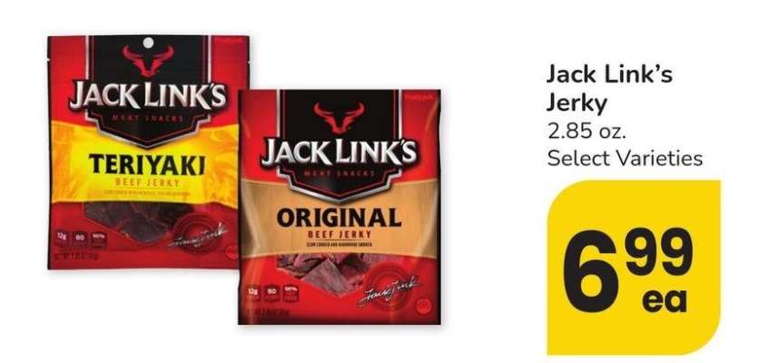 Jack Link's Jerky - 2.85 oz. Select Varieties