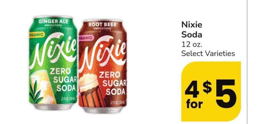 Nixie Soda - 12 oz. Select Varieties
