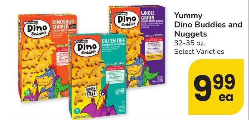 Yummy Dino Buddies and Nuggets - 32-35 oz. Select Varieties
