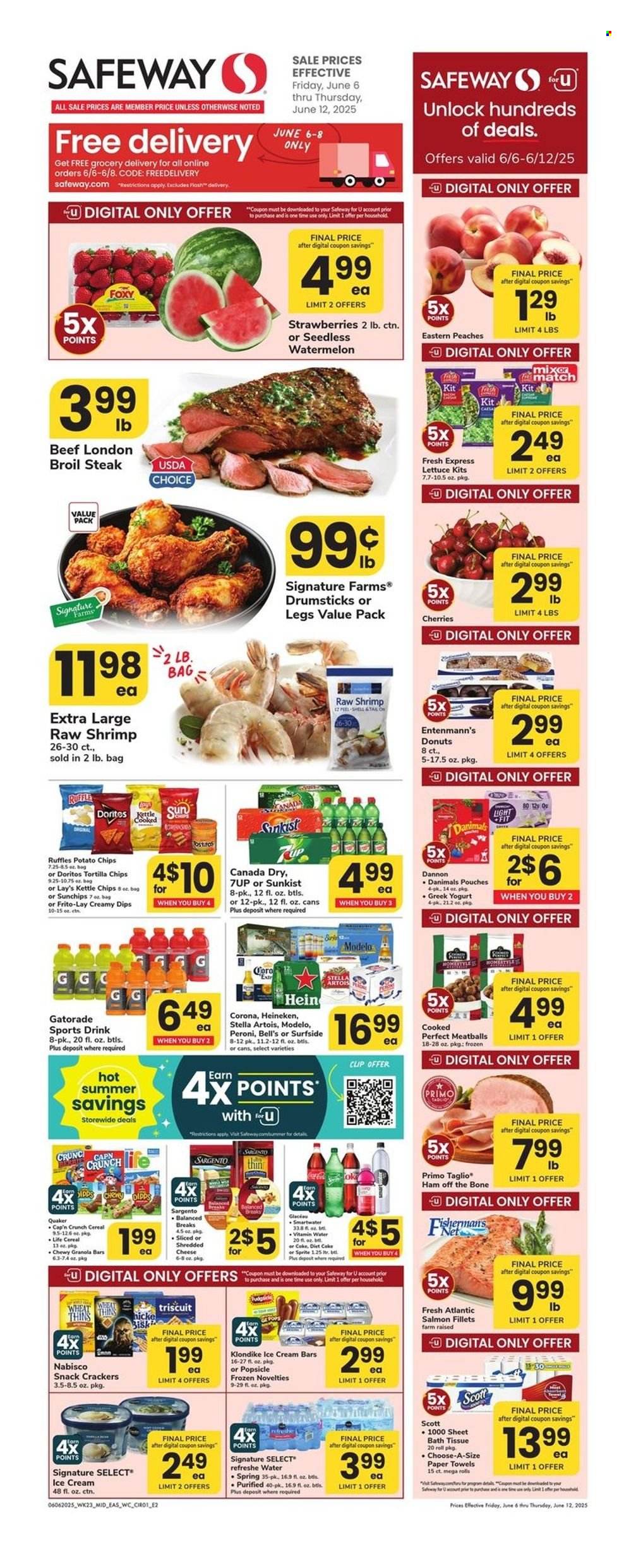 Safeway ad - 06/06/2025 - 06/12/2025. Page 1