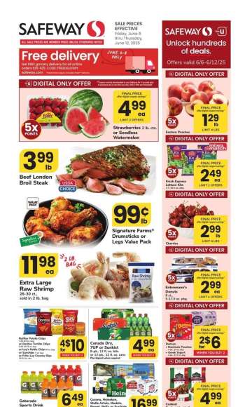 Safeway Flyer - 06/06/2025 - 06/12/2025.