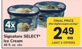 Signature Select Ice Cream