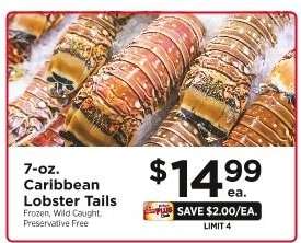 Caribbean Lobster Tails