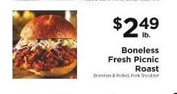 Boneless Fresh Picnic Roast