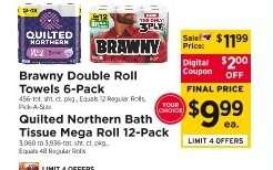 Quilted Northern Bath Tissue Mega Roll 12-Pack