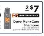 Dove Men +Care Shampoo