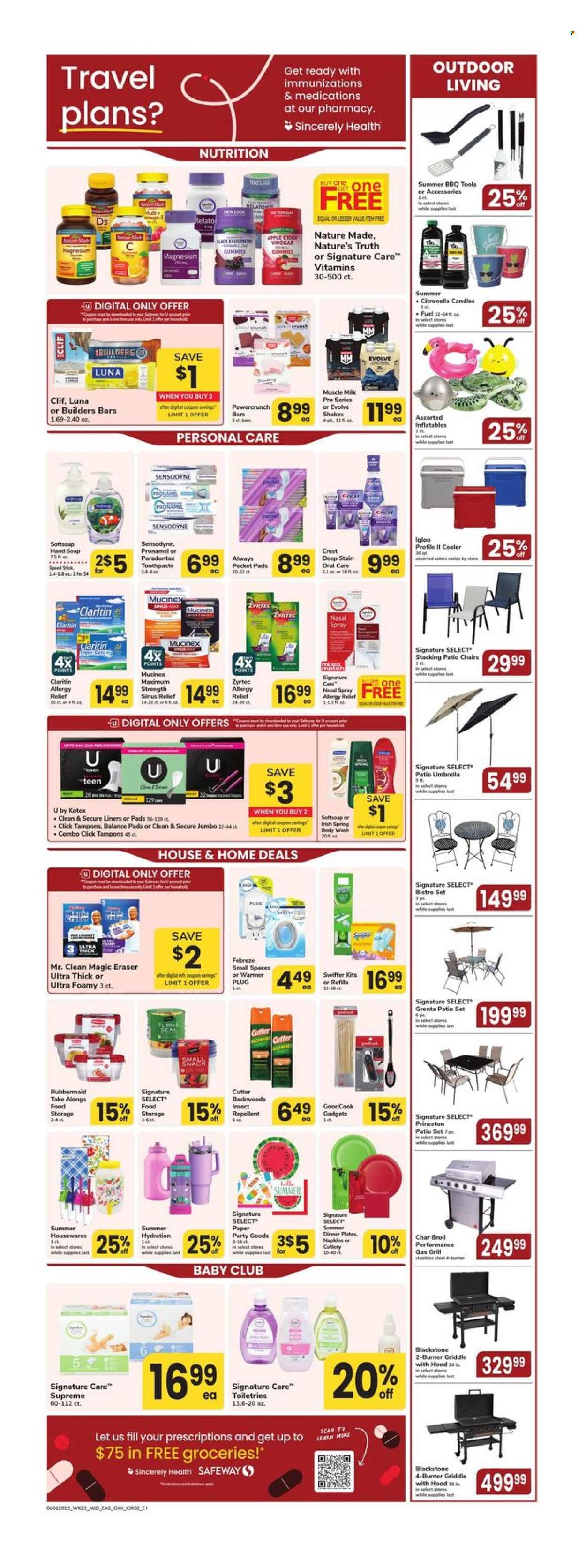 Safeway ad - 06/06/2025 - 06/19/2025. Page 2