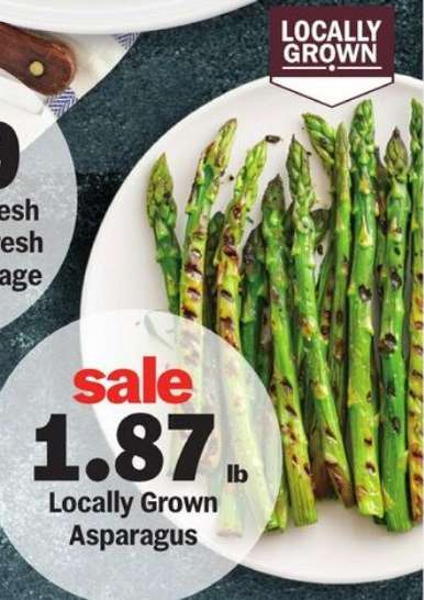 Locally Grown Asparagus