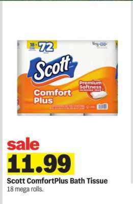 Scott ComfortPlus Bath Tissue*