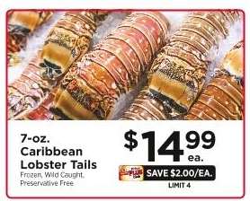 Caribbean Lobster Tails