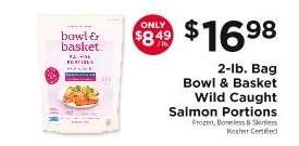 Bowl & Basket Wild Caught Salmon Portions