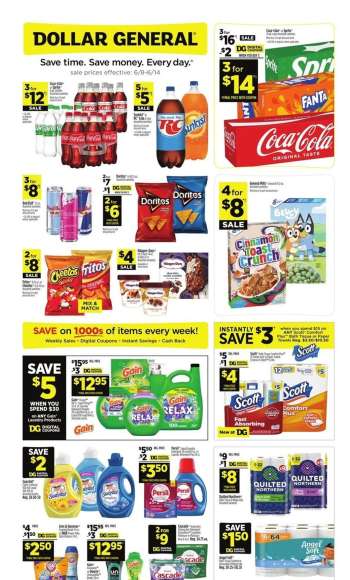 Dollar General Flyer - 06/08/2025 - 06/14/2025.