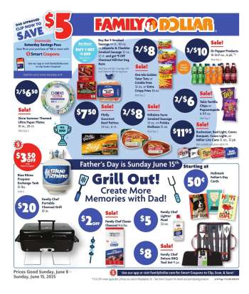 Family Dollar Flyer - 06/08/2025 - 06/15/2025.
