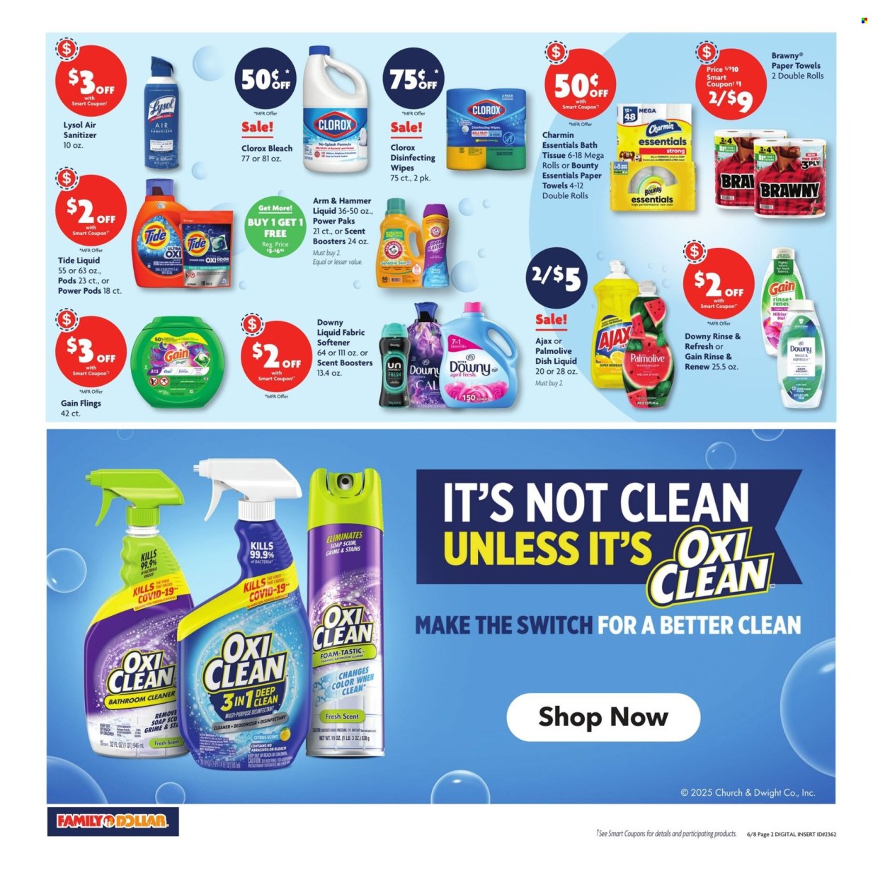 Family Dollar ad - 06/08/2025 - 06/15/2025. Page 6