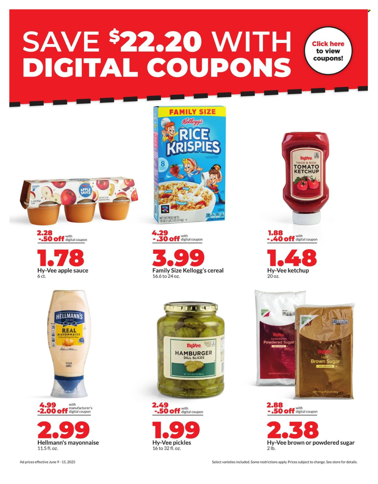 Hy-Vee ad - 06/09/2025 - 06/15/2025. Page 10
