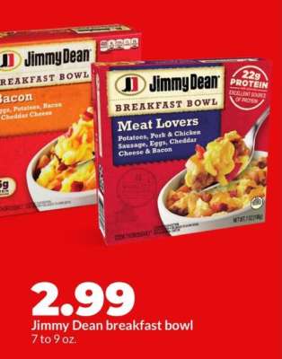 Jimmy Dean Breakfast Bowl