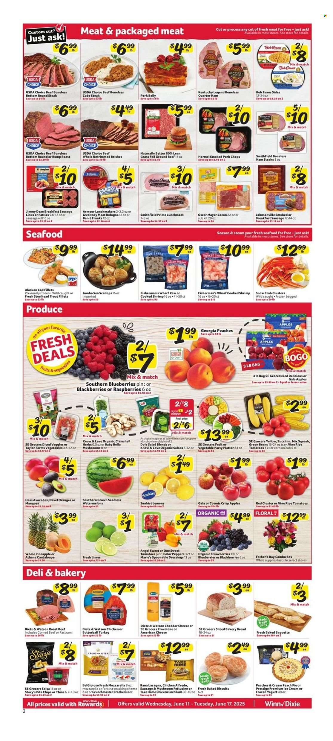 Winn Dixie ad - 06/11/2025 - 06/17/2025. Page 2