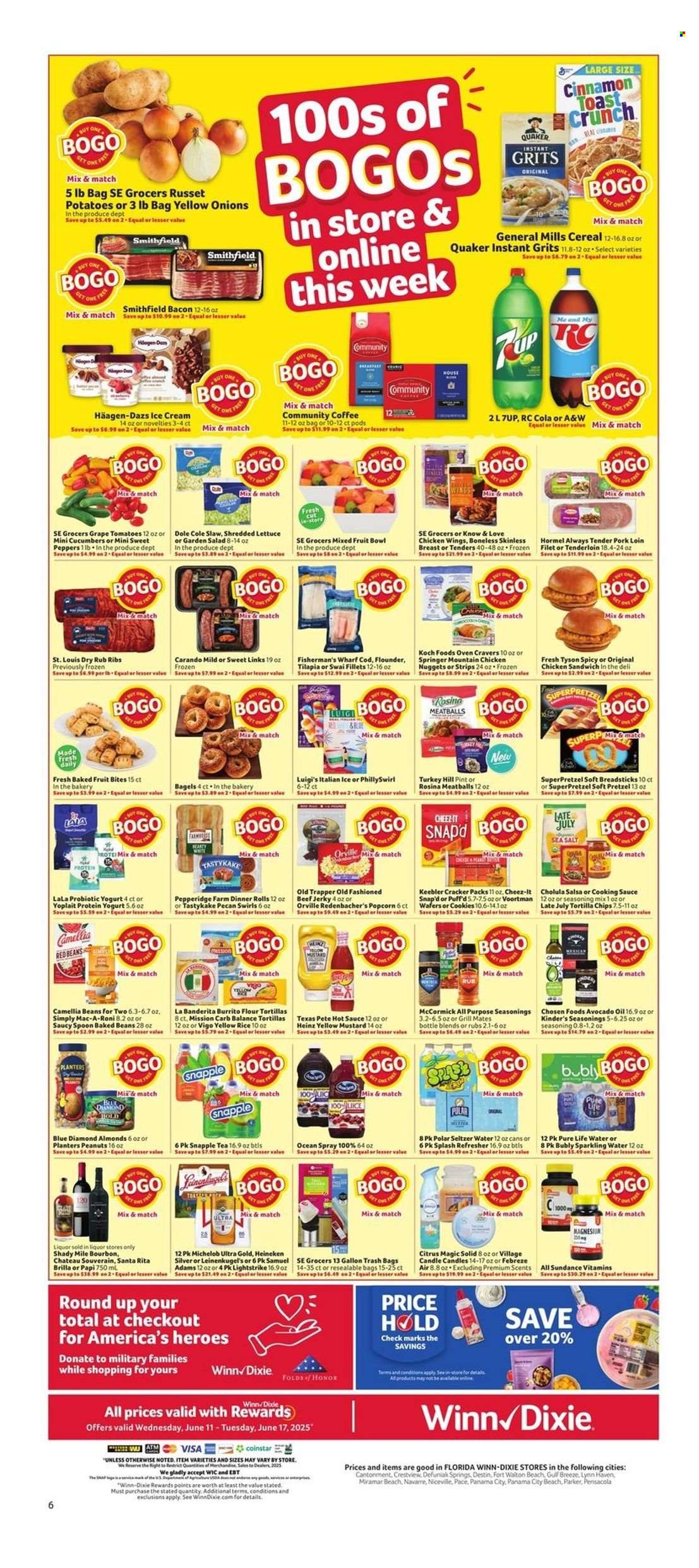 Winn Dixie ad - 06/11/2025 - 06/17/2025. Page 8