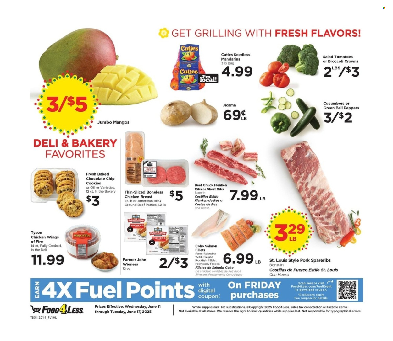 Food 4 Less ad - 06/11/2025 - 06/17/2025. Page 4