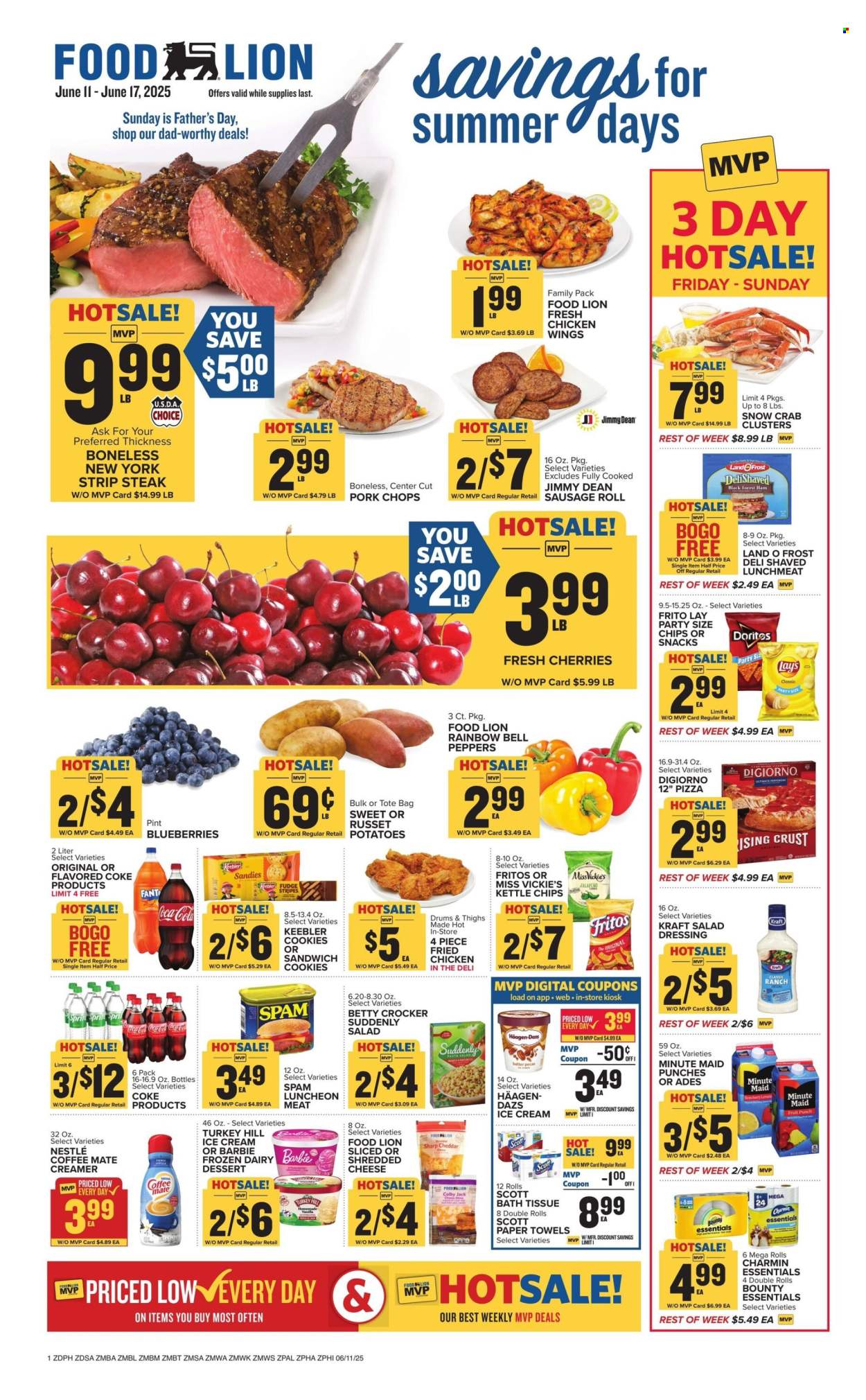Food Lion ad - 06/11/2025 - 06/17/2025. Page 1