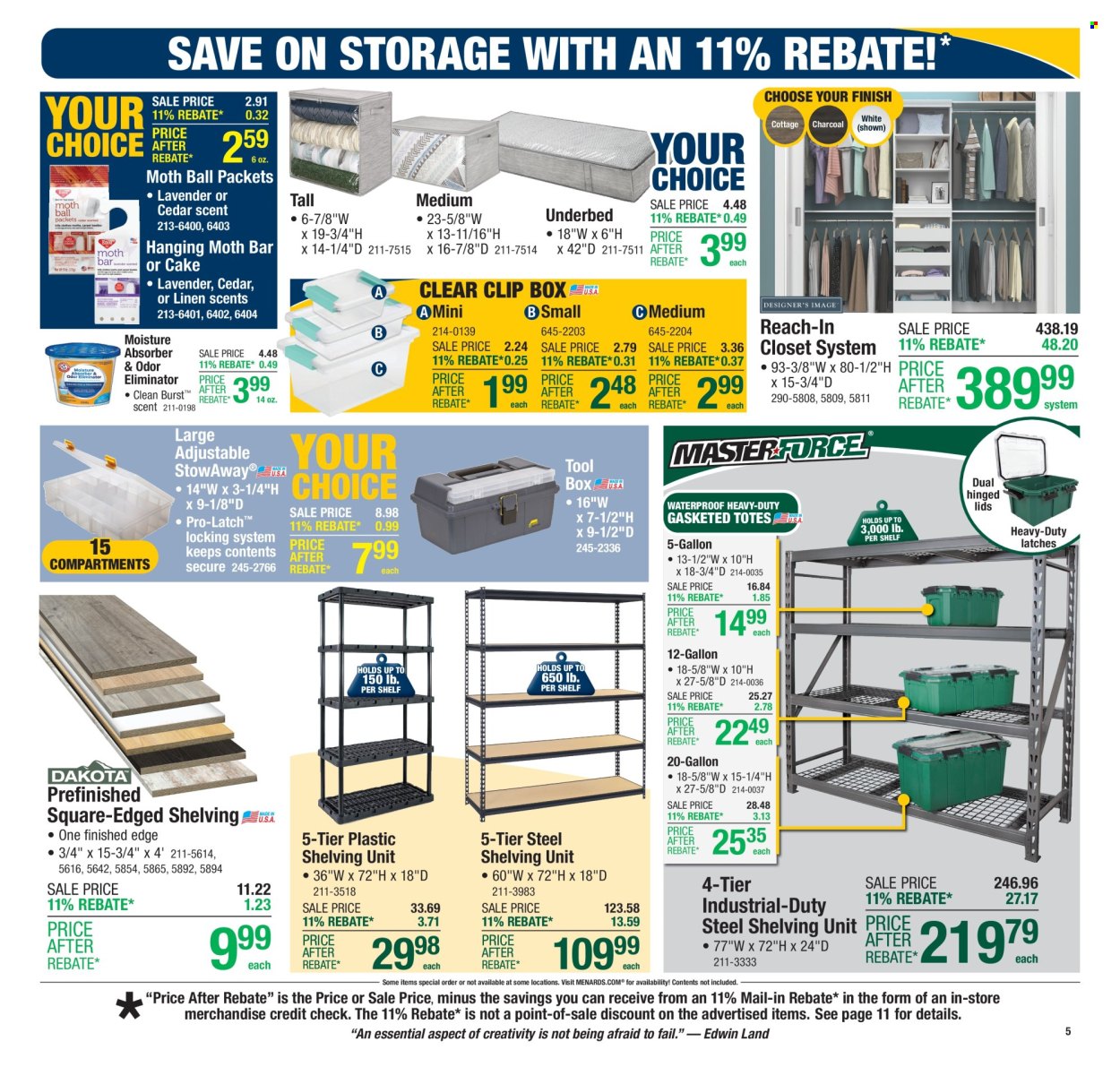 Menards ad - 06/12/2025 - 06/22/2025. Page 9