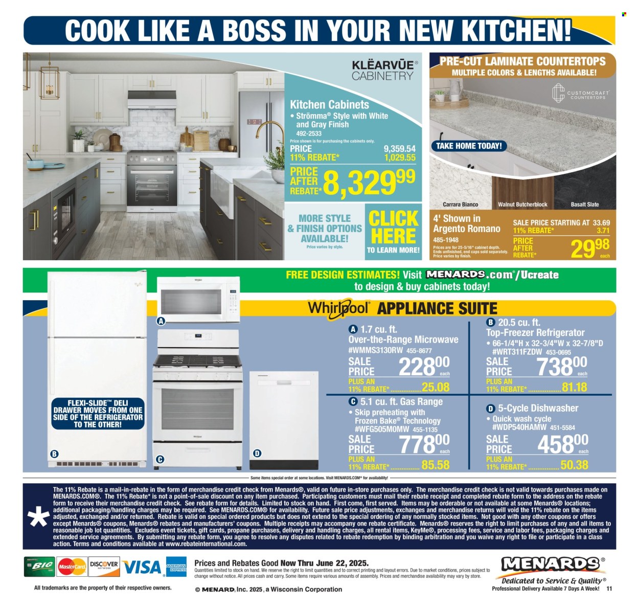 Menards ad - 06/12/2025 - 06/22/2025. Page 17