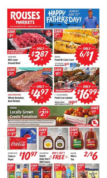 Rouses Markets Flyer - 06/11/2025 - 06/18/2025.