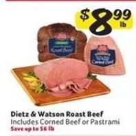 Dietz & Watson Roast Beef