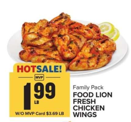Food Lion Fresh Chicken Wings