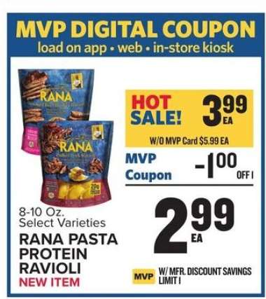 Rana Pasta Protein Ravioli