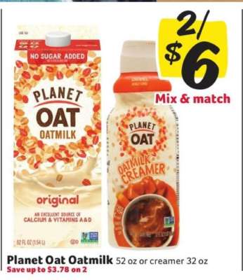 Planet Oat Oatmilk