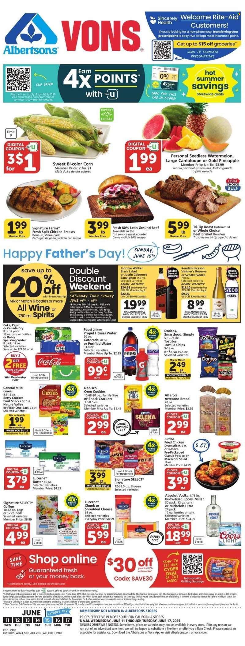 Albertsons Flyer - 06/11/2025 - 06/17/2025.