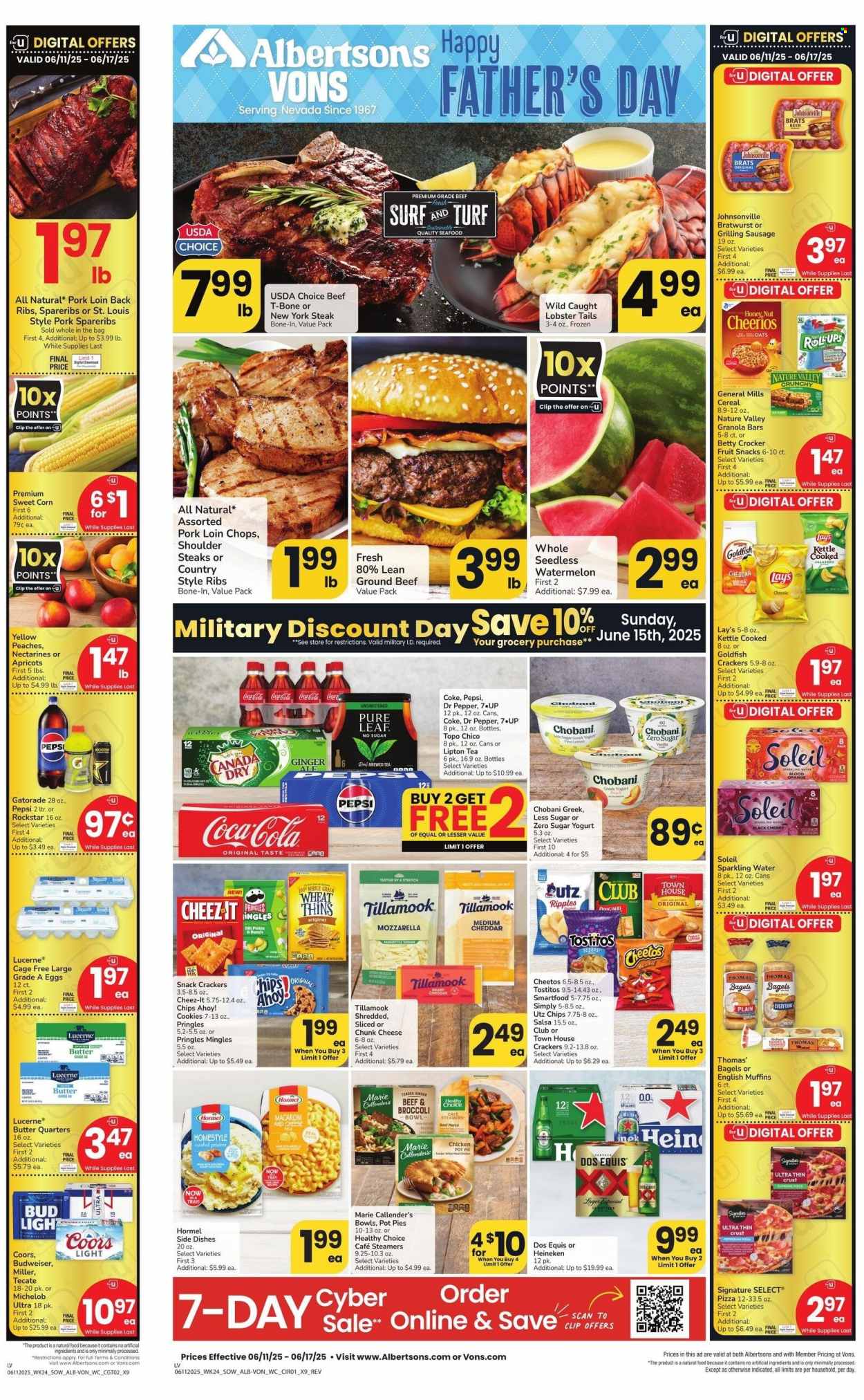 Albertsons ad - 06/11/2025 - 06/17/2025. Page 1