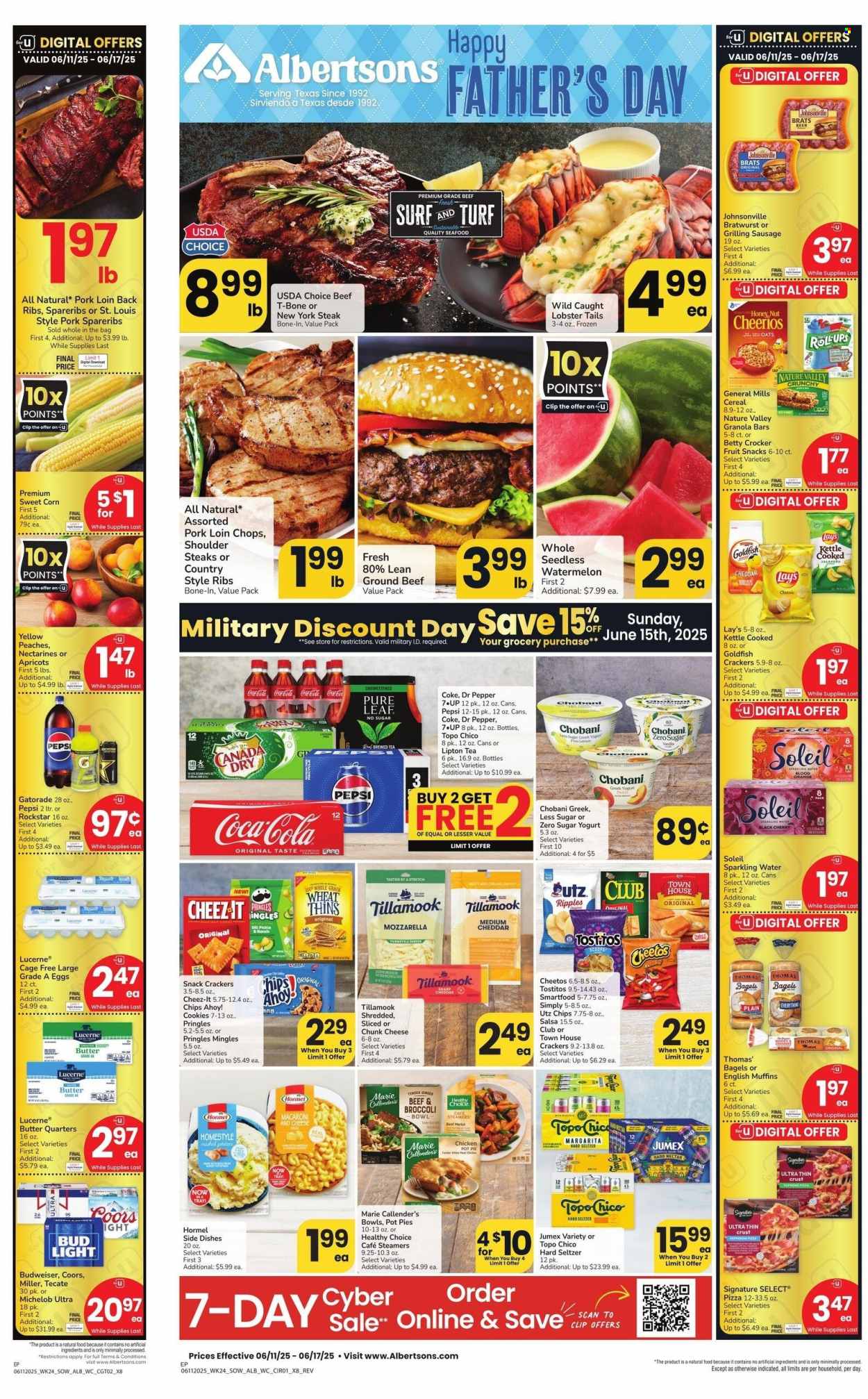 Albertsons ad - 06/11/2025 - 06/17/2025. Page 1
