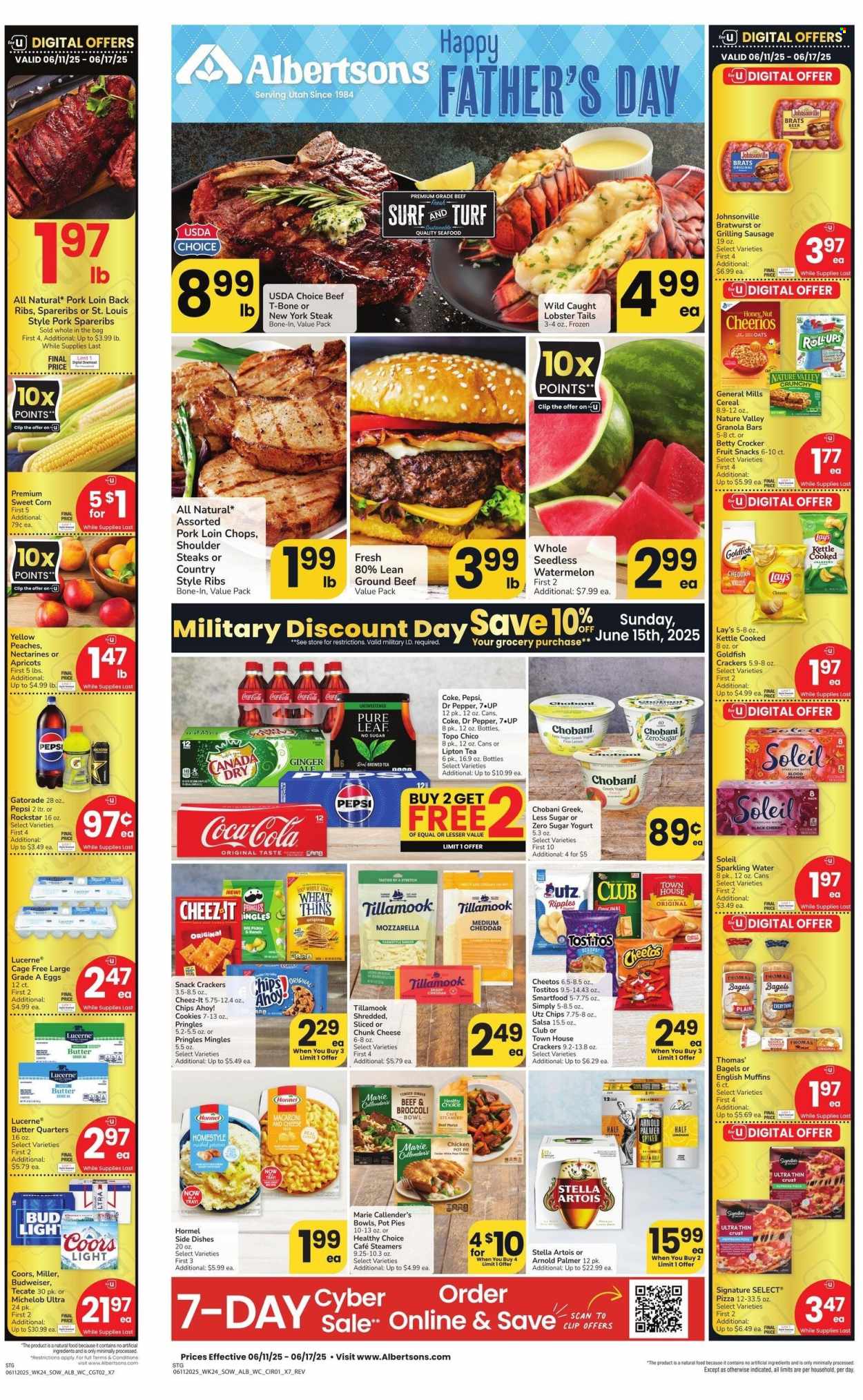 Albertsons ad - 06/11/2025 - 06/17/2025. Page 1