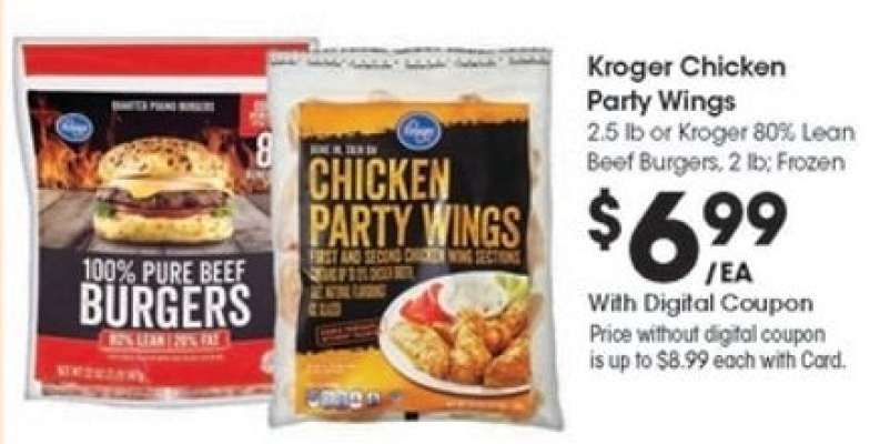 Kroger Chicken Party Wings
