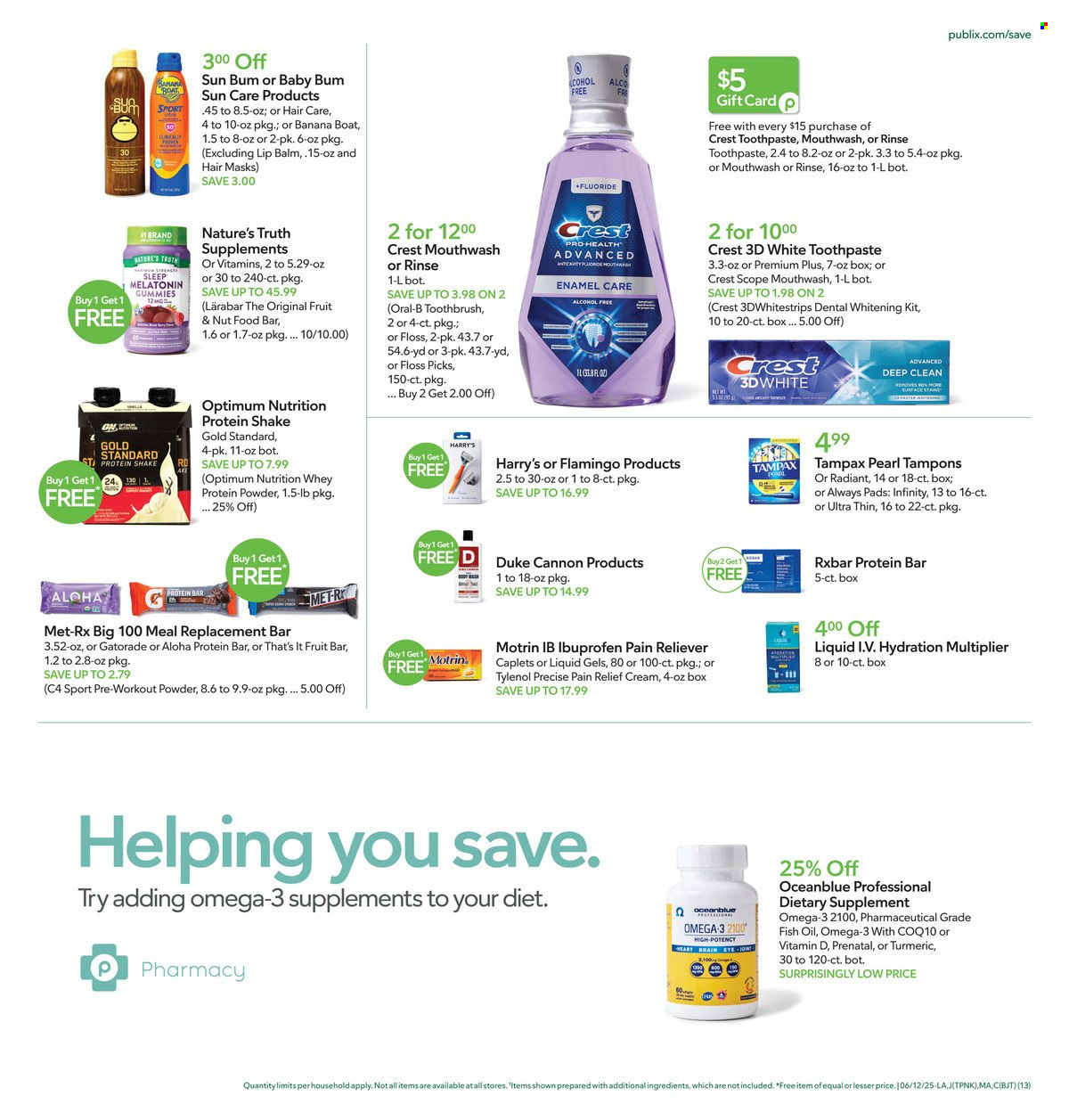 Publix ad - 06/12/2025 - 06/18/2025. Page 13