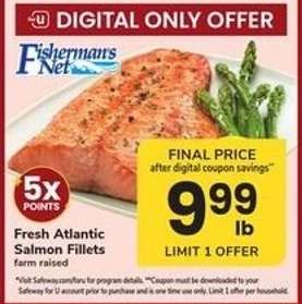 Fresh Atlantic Salmon Fillets