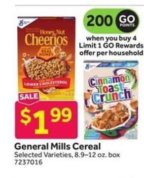 General Mills Cereal