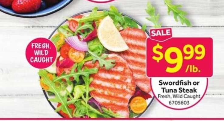 Swordfish or Tuna Steak