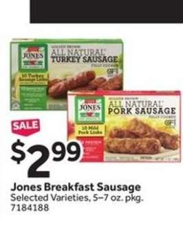 Jones Breakfast Sausage