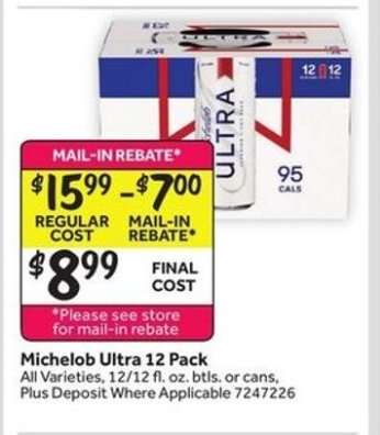 Michelob Ultra 12 Pack