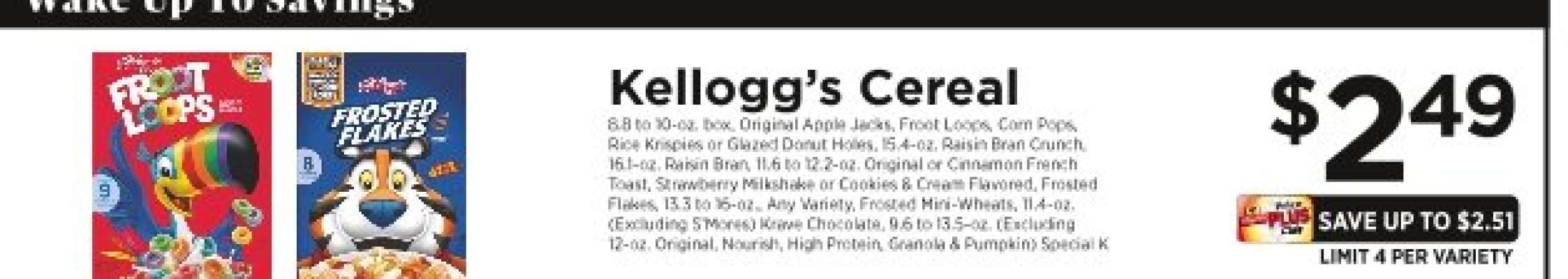 Kellogg's Cereal