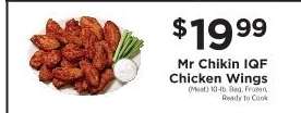 Mr Chikin IQF Chicken Wings