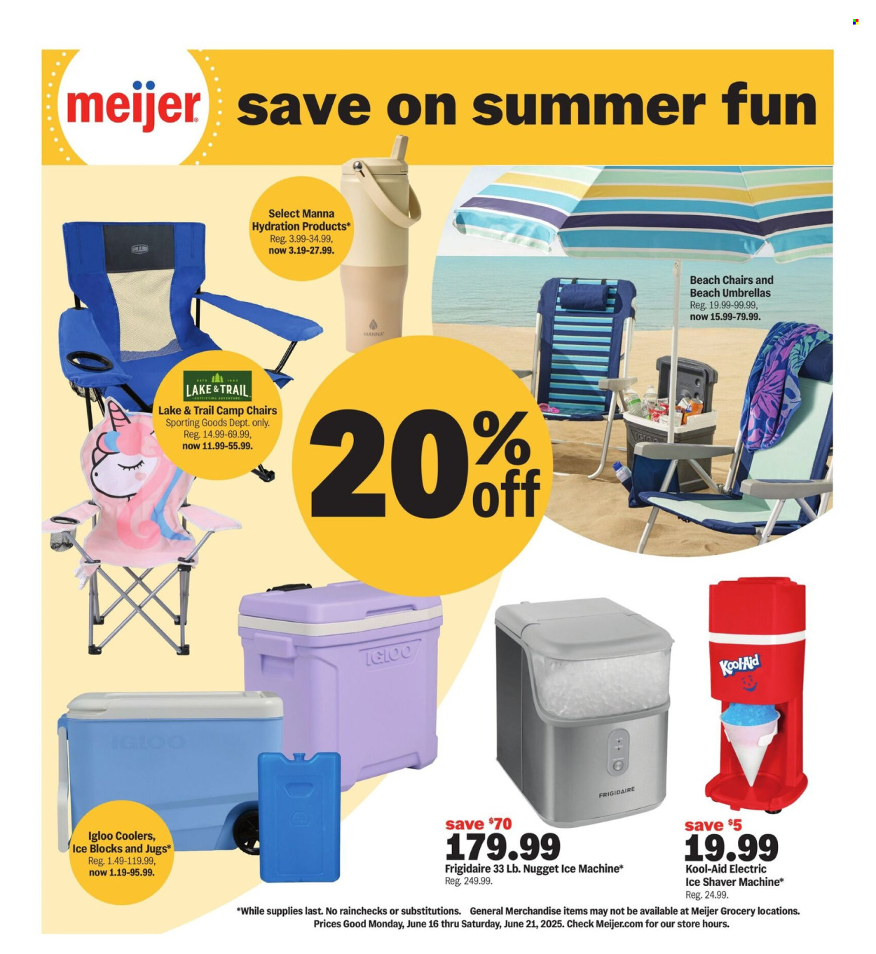 Meijer ad - 06/16/2025 - 06/21/2025. Page 1