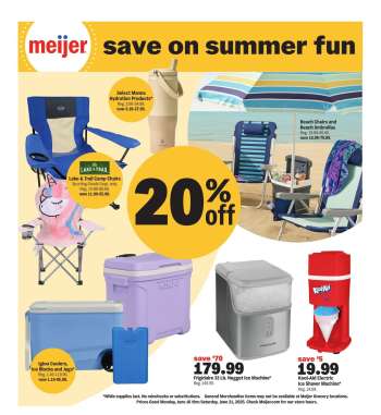 Meijer Flyer - 06/16/2025 - 06/21/2025.