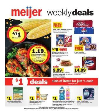 Meijer Flyer - 06/15/2025 - 06/21/2025.